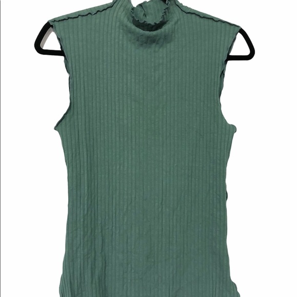 Intimately Free People Lettuce Hem Mock Neck Top - Picture 2 of 8